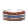 Blue Way Bentwood Ring