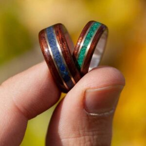 Green Way Bentwood Ring